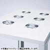 CP-SV4210NPBK / 19インチサーバーラックパネルなし（42U）