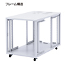 CP-SV5 / 小型19インチサーバーラック（12U・W570×D900mm） 