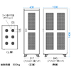 CP-SV6010GYM / 19インチサーバーラック(受注生産)