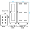 CP-SV7010GY / 19インチサーバーラック(受注生産)