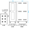 CP-SV7090GY / 19インチサーバーラック(受注生産)