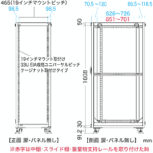 CP-SV7090 / 19インチサーバーラック