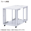 CP-SV7 小型19インチサーバーラック(18U・W570×D800mm) CP-SV7 / 小型19インチサーバーラック(18U・W570×D800mm)
