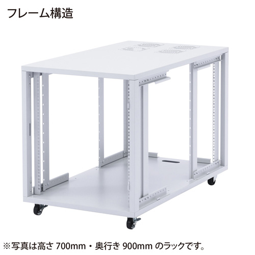 CP-SV8N / 小型19インチサーバーラック（18U・D900mm）