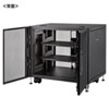 CP-SVCBOX3BK 小型19インチマウントボックス(9U D450) CP-SVCBOX3BK / 小型19インチマウントボックス(9U D450)