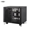 CP-SVCBOX3BK / 小型19インチマウントボックス(9U　D450)