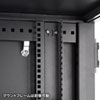 CP-SVCBOX3BK / 小型19インチマウントボックス(9U　D450)