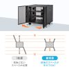 CP-SVCBOX3BK 小型19インチマウントボックス(9U D450) CP-SVCBOX3BK / 小型19インチマウントボックス(9U D450)