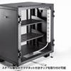 CP-SVCBOX4BK 小型19インチマウントボックス(12U D450) CP-SVCBOX4BK / 小型19インチマウントボックス(12U D450)