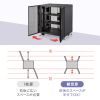 CP-SVCBOX4BK 小型19インチマウントボックス(12U D450) CP-SVCBOX4BK / 小型19インチマウントボックス(12U D450)