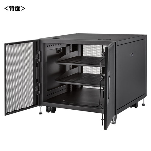 CP-SVCBOX5BK / 小型19インチマウントボックス(9U　D600)