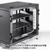 CP-SVCBOX5BK 小型19インチマウントボックス(9U D600) CP-SVCBOX5BK / 小型19インチマウントボックス(9U D600)