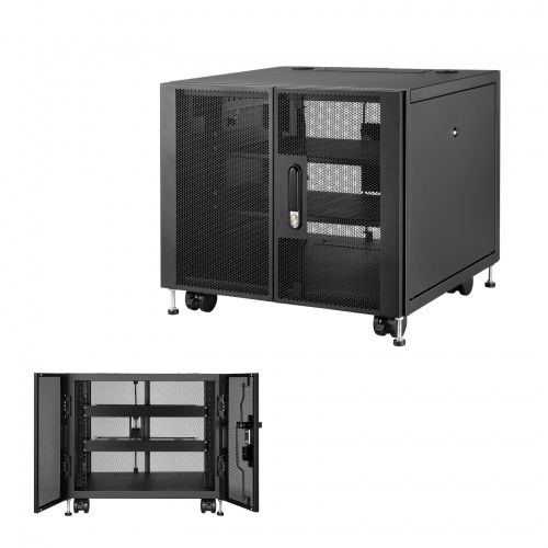 CP-SVCBOX5BK / 小型19インチマウントボックス(9U　D600)
