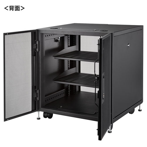 CP-SVCBOX6BK / 小型19インチマウントボックス(12U　D600)