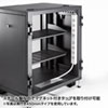 CP-SVCBOX6BK 小型19インチマウントボックス(12U D600) CP-SVCBOX6BK / 小型19インチマウントボックス(12U D600)