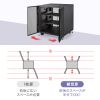 CP-SVCBOX6BK / 小型19インチマウントボックス(12U　D600)