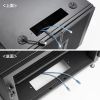 CP-SVCBOX6BK / 小型19インチマウントボックス(12U　D600)