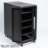 CP-SVCK1811BK / 前後観音扉19インチサーバーラック(18U)
