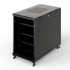 CP-SVCK1811BK / 前後観音扉19インチサーバーラック(18U)