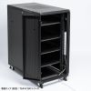 CP-SVCK2411BK / 前後観音扉19インチサーバーラック(24U)