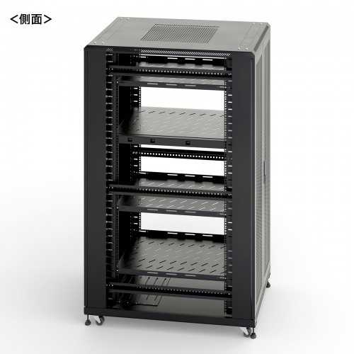 CP-SVCK3611BK / 前後観音扉19インチサーバーラック(36U)