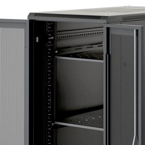 CP-SVCK4211BK / 前後観音扉19インチサーバーラック(42U)