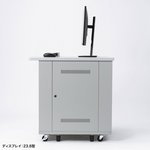 CP-SVD6070GY / 19インチマウント付きデスク（2ポスト・D700）