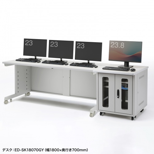CP-SVD6070GY / 19インチマウント付きデスク（2ポスト・D700）