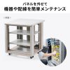 CP-SVD6070GY 19インチマウント付きデスク(2ポスト・D700) CP-SVD6070GY / 19インチマウント付きデスク(2ポスト・D700)