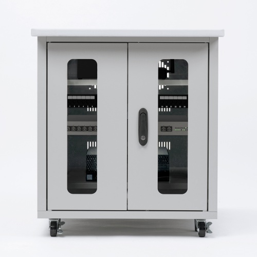 CP-SVD6080GY / 19インチマウント付きデスク（2ポスト・D800）