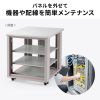 CP-SVD6080GY 19インチマウント付きデスク(2ポスト・D800) CP-SVD6080GY / 19インチマウント付きデスク(2ポスト・D800)