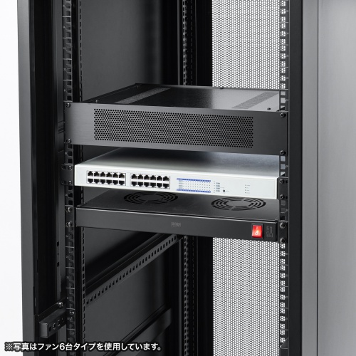 CP-SVFANUN4 / ラックマウント冷却ファンユニット（ファン4台）
