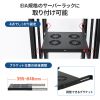 CP-SVFANUN4 ラックマウント冷却ファンユニット(ファン4台) CP-SVFANUN4 / ラックマウント冷却ファンユニット(ファン4台)