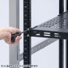 CP-SVHTNT1BK 19インチマウント取り付け棚板 CP-SVHTNT1BK / 19インチマウント取り付け棚板