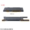 CP-SVHTNT1BK 19インチマウント取り付け棚板 CP-SVHTNT1BK / 19インチマウント取り付け棚板