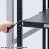 CP-SVHTST1BK 19インチマウントスライド棚 CP-SVHTST1BK / 19インチマウントスライド棚