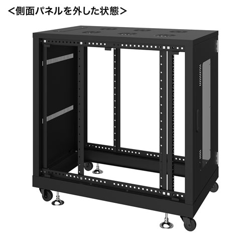 CP-SVN1810BKN / 19インチサーバーラック(18U)