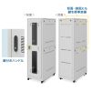 CP-SVN1810GYN 19インチサーバーラック(18U) CP-SVN1810GYN / 19インチサーバーラック(18U)