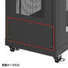 CP-SVN1810MBKN 19インチサーバーラック メッシュパネル仕様(18U) CP-SVN1810MBKN / 19インチサーバーラック メッシュパネル仕様(18U)