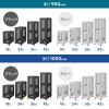 CP-SVN1810MBKN 19インチサーバーラック メッシュパネル仕様(18U) CP-SVN1810MBKN / 19インチサーバーラック メッシュパネル仕様(18U)