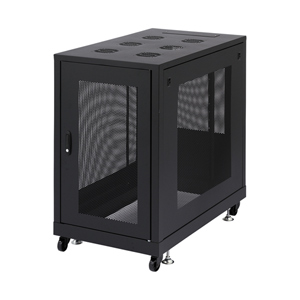 CP-SVN1810MBK / 19インチサーバーラック メッシュパネル仕様(18U)