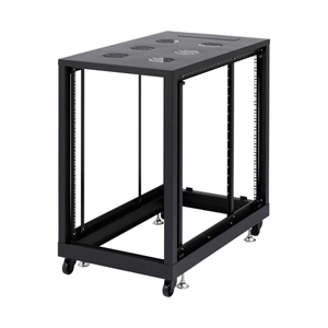 CP-SVN1810NPBK / 19インチサーバーラック パネルなし(18U)