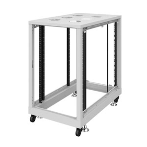 CP-SVN1810NPGYN / 19インチサーバーラック パネルなし(18U)