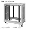 CP-SVN1890GYN 19インチサーバーラック(18U) CP-SVN1890GYN / 19インチサーバーラック(18U)