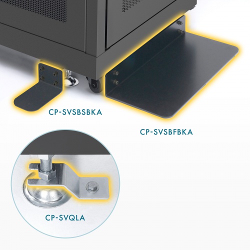 CP-SVN1890MGYN【19インチサーバーラック メッシュパネル仕様 CP-SVN1890MGYN【19インチサーバーラック メッシュパネル仕様