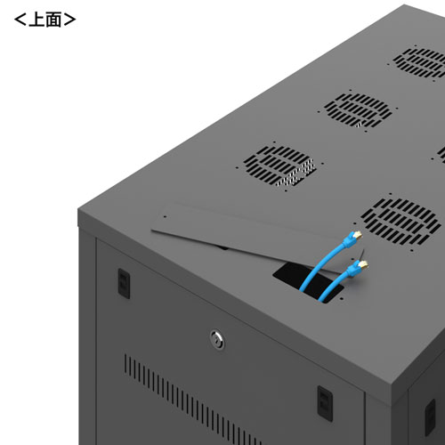 CP-SVN2410BKN / 19インチサーバーラック(24U)