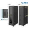 CP-SVN2410BKN 19インチサーバーラック(24U) CP-SVN2410BKN / 19インチサーバーラック(24U)