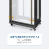 CP-SVN2410BKN 19インチサーバーラック(24U) CP-SVN2410BKN / 19インチサーバーラック(24U)