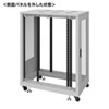 CP-SVN2410MGYN 19インチサーバーラック メッシュパネル仕様(24U) CP-SVN2410MGYN / 19インチサーバーラック メッシュパネル仕様(24U)