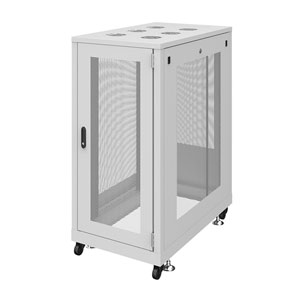 CP-SVN2410MGYN / 19インチサーバーラック メッシュパネル仕様(24U)